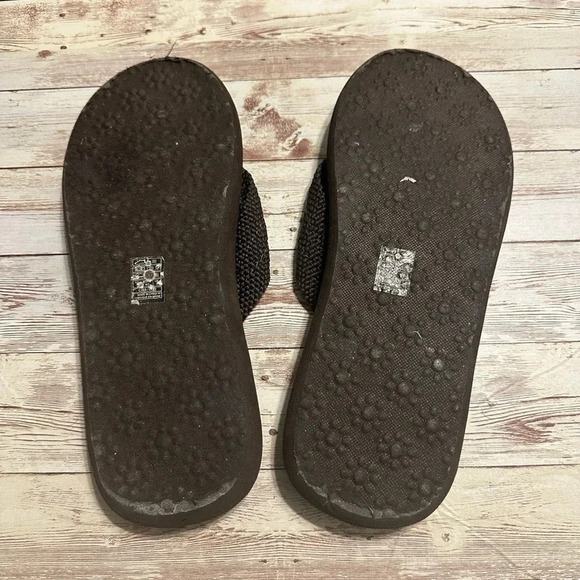 Rocket Dog Flip Flops Women’s Size 9 Men’s Size 7.5 Beach Pool Brown Thongs - Picture 4 of 7